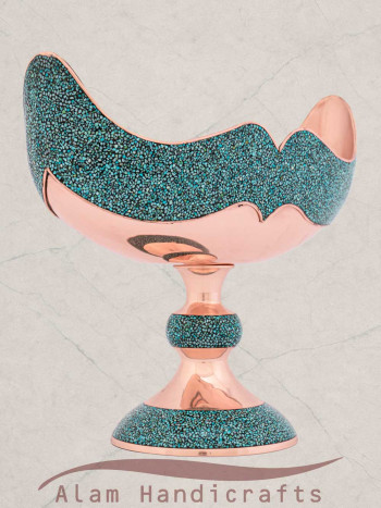 کشکول فیروزه کوبی سایز 4