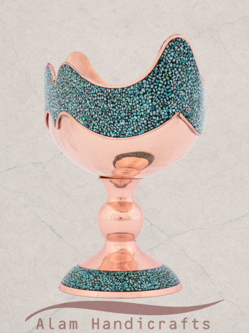 کشکول فیروزه کوبی سایز 2