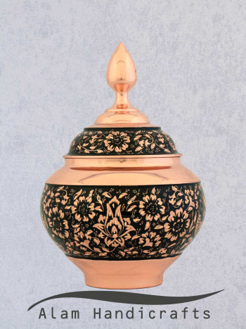 قندان سیبی الماس تراش سایز30